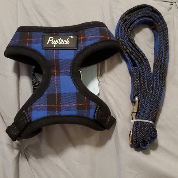 Puptech collar and leash - Picture 1 of 3